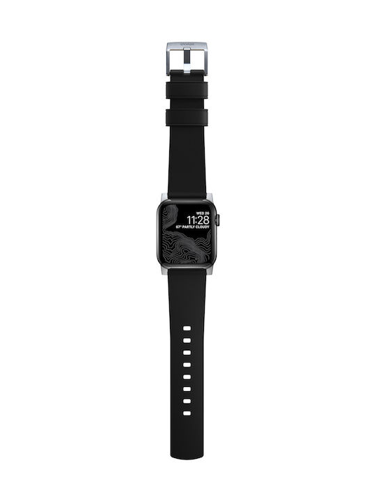 Nomad Active Strap Λουράκι Ασημί (Apple Watch 44/45/46mm/Ultra 49mm)