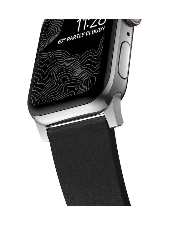 Nomad Active Strap Λουράκι Σιλικόνης Ασημί (Apple Watch 42/44/45mm)