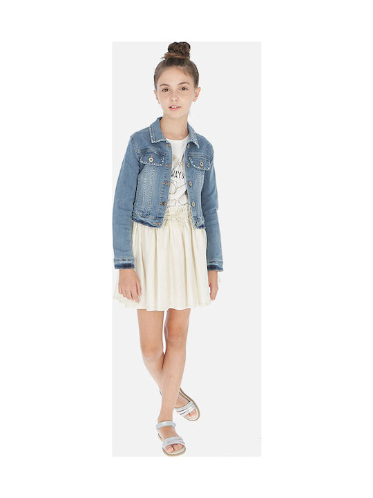 Mayoral Kids Skirt Solid White