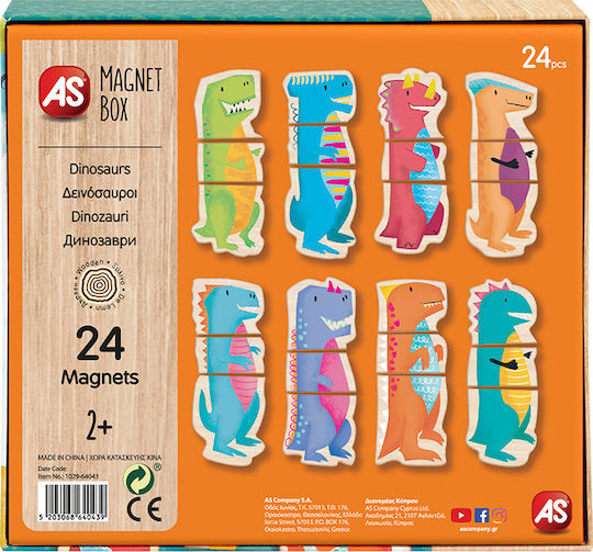 Магнитна Конструктивна Игра Box Dinosaurs за Деца 3++ Години