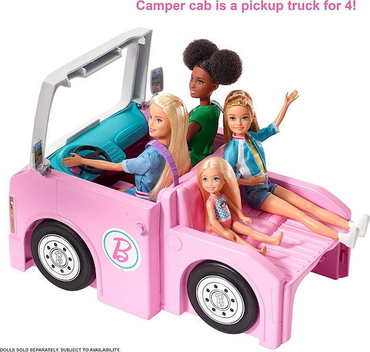 Barbie Dreamcamper Όχημα για Κούκλες για 3+ Ετών