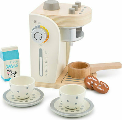 New Classic Toys Kids Household Appliance Εσπρεσιέρα made of Wood