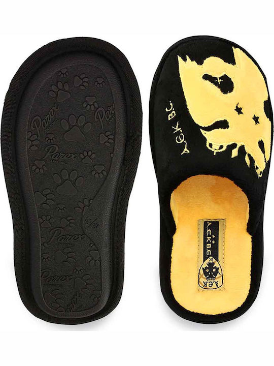 AEK BC Kinderhausschuhe Schwarze