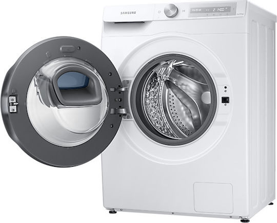 Samsung Πλυντήριο Ρούχων 10.5kg με Τεχνολογία Ατμού 1400 Στροφών Ecobubble WW10T654DLH/S6