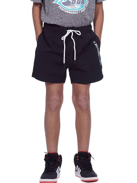 Body Action Swim Shorts Kids Swimwear Swim Shorts Black