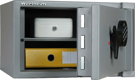 Wertheim AG03 Tresor mit digitalem Schloss Abmessungen H40xB31.2xH28cm mit Gewicht 60kg