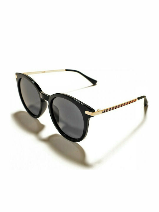 Mohiti Santorini Sunglasses Μαύρα with Mixed Frame & Black Lens Mohiti Santorini Sunglasses Μαύρα with Mixed Frame & Black Lens