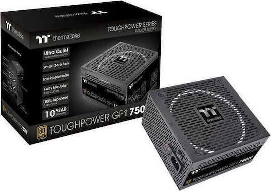 Thermaltake ToughPower GF1 750W Black Computer Power Supply Full Modular 80 Plus Gold