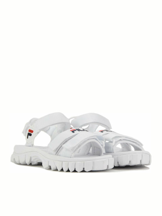 Yak Γυναικεία Σανδάλια Sporty Λευκά