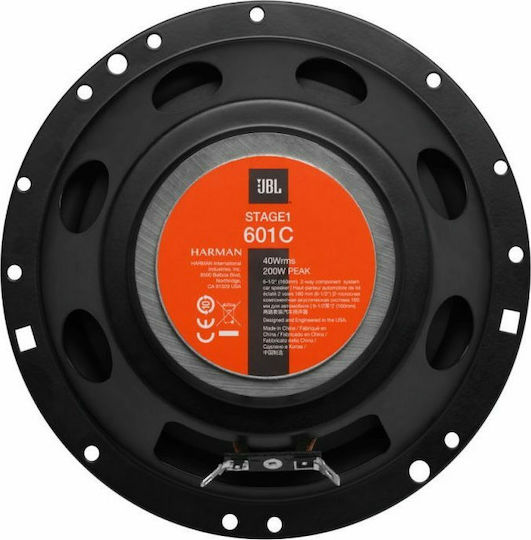 JBL Комплект Автомобилни Високоговорители Stage1 601c Сплит-системи с 40W RMS (2 път)