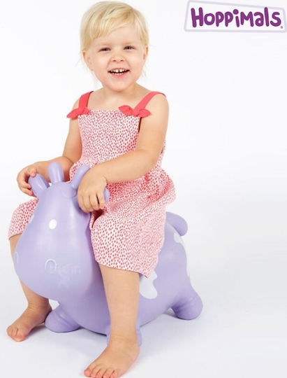 Hoppimals Hop Hop Cow Cow for 1+ years Years Purple 50cm.