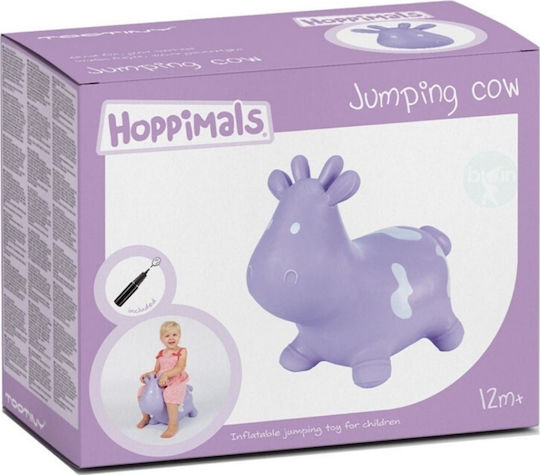 Hoppimals Hop Hop Cow Cow for 1+ years Years Purple 50cm.