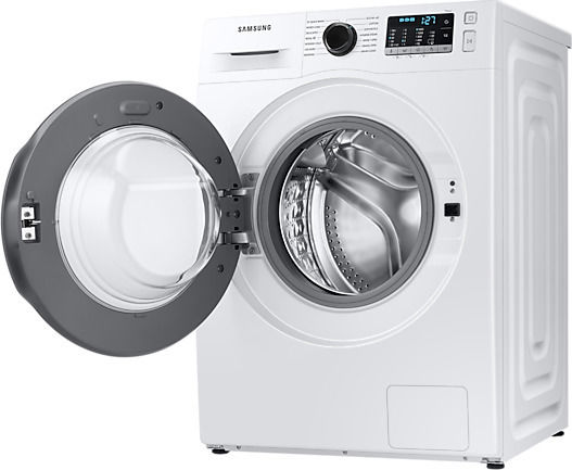 Samsung Mașină de Spălat Rufe 8kg cu Tehnologie cu Abur 1400 Rotiri Ecobubble WW80TA046AE/LE