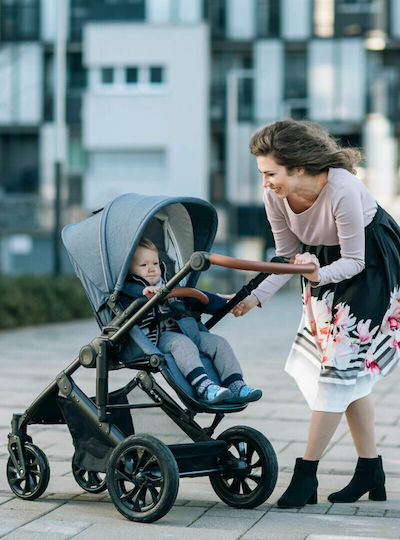 FreeOn Comfort Ρυθμιζόμενο Καρότσι 3 σε 1 Kατάλληλο για Nεογέννητο Γκρι 12.15kg