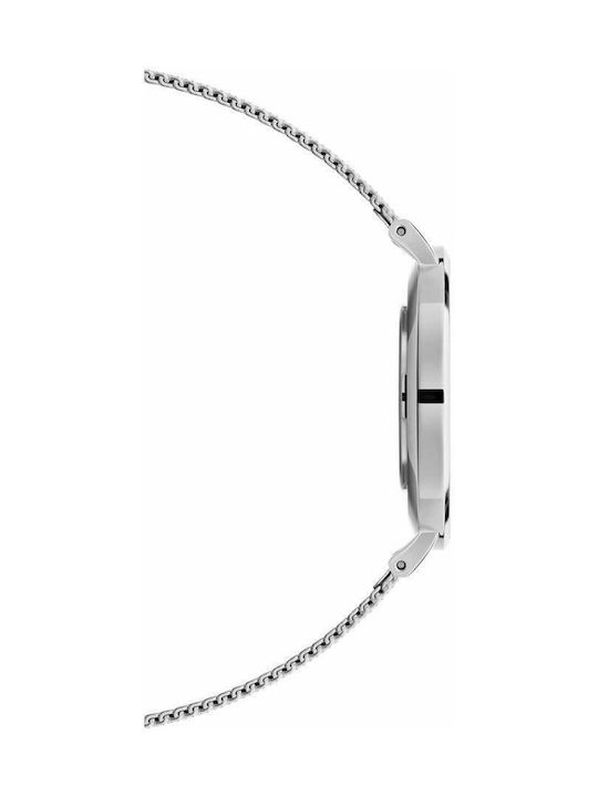 Daniel Wellington Classic Petite Women's Watch with Silver Metal Bracelet