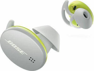 Bose Sport Earbuds Bluetooth Handsfree Căști cu rezistență la transpirație și husă de încărcare Glacier White