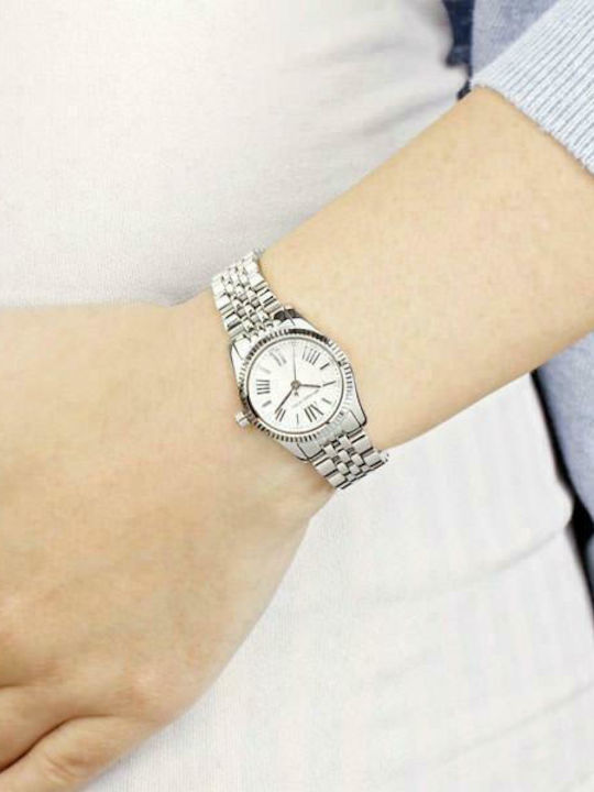 Michael Kors Lexington Ρολόι Μπαταρίας με Μεταλλικό Μπρασελέ Michael Kors Lexington Ρολόι Μπαταρίας με Μεταλλικό Μπρασελέ