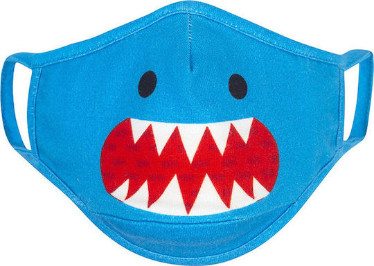Zoocchini Set of 3 Organic Cotton Kids Masks 3-6 Years Reusable Protective Masks Fabric for Kids ZOO15901 3 Pieces