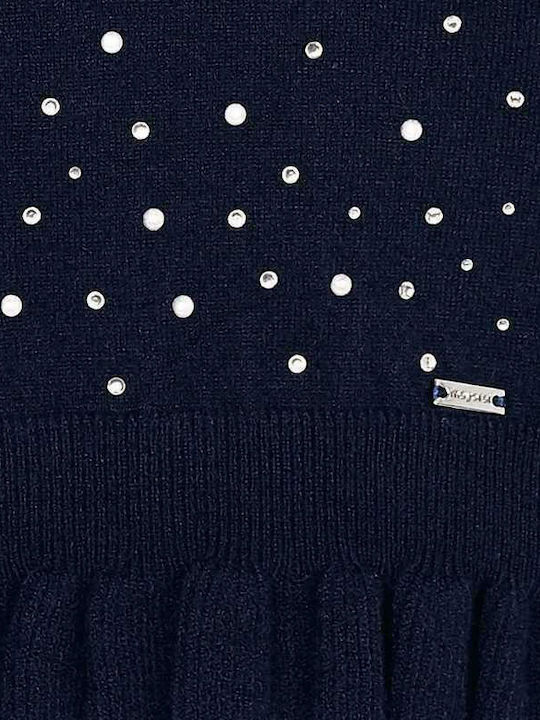 Mayoral Kids Sweater Long Sleeve Navy Blue