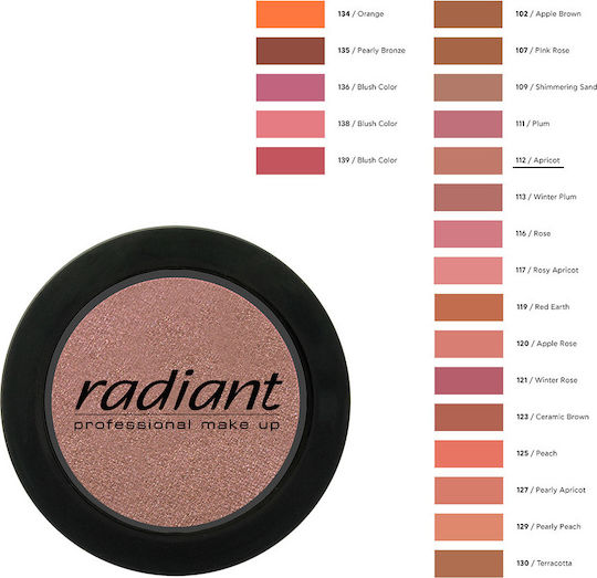 Radiant Blush 112 Apricot 4gr