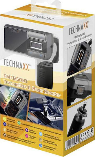 Technaxx FM Transmitter Αυτοκινήτου με Bluetooth / MicroSD / USB