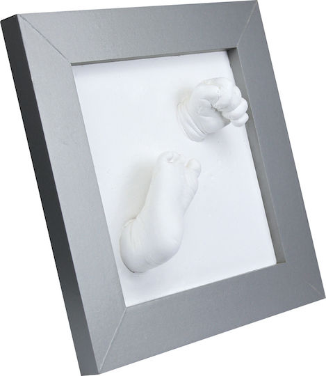 Dooky Rahmen für Babyabdruck aus Silber