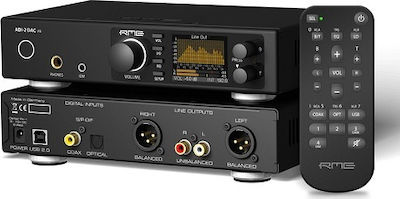 RME ADI-2-DAC-FS DA Converter Desktop Digital Headphone Amplifier 2 Channels with DAC, USB, and Jack 6.3mm