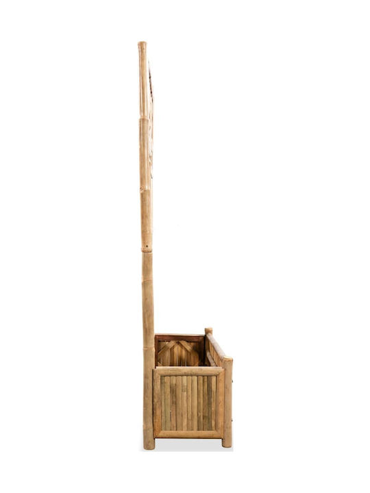 vidaXL Blumenkasten Bambus Braun 70x30x135cm.