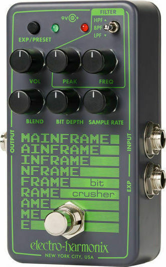 Electro-Harmonix Mainframe Bit Crusher Πετάλι Effect Synthesizer Ηλεκτρικής Κιθάρας