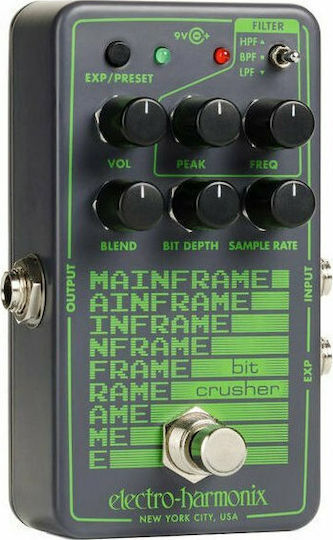 Electro-Harmonix Mainframe Bit Crusher Πετάλι Effect Synthesizer Ηλεκτρικής Κιθάρας