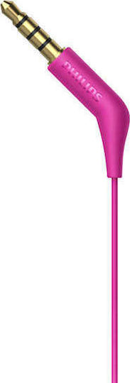 Philips TAE1105 In-ear Handsfree με Βύσμα 3.5mm Ροζ