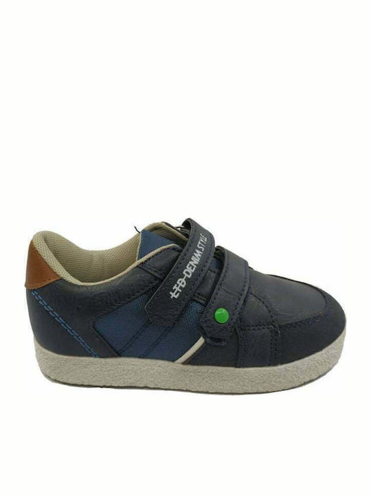 Sprox Kids Sneakers with Scratch Navy Blue