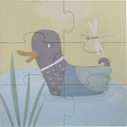 Wooden Kids Puzzle Goose for 3++ Years 35pcs Little Dutch