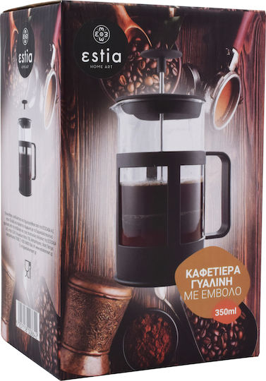 Homely Manual Filter Coffee Maker Plastic Black 350ml