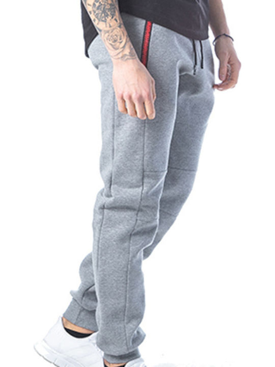 Paco & Co Men's Sweatpants with Rubber Gray