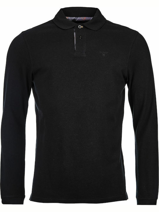 Polo Short Sleeve Black Blouse