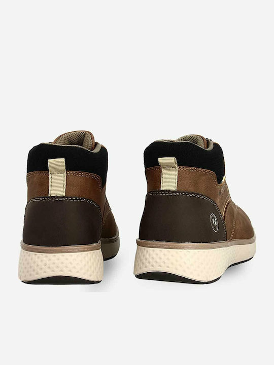 L589S417 Suede Tabac maro Ghete barbati