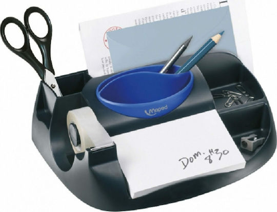 Plastic Desk Organizer in Black Color