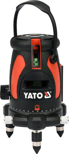 Yato Autonivelant Liniar Nivelă Laser Fascicul Verde 3.7V cu Domeniu de Lucru 25m
