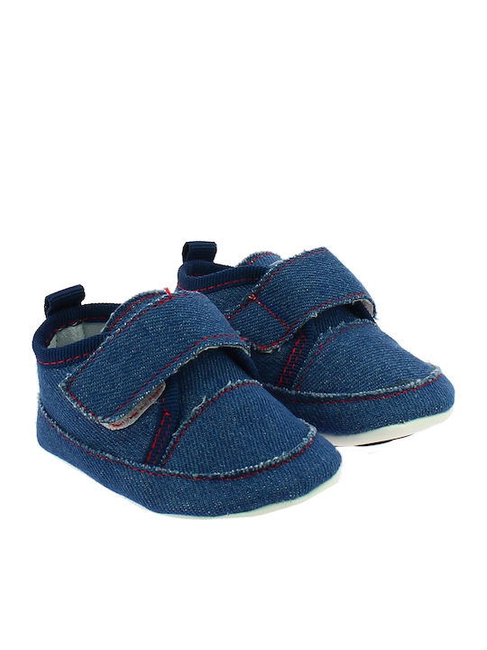 IQ Shoes Бебешки Мокасини Син Nicole 140