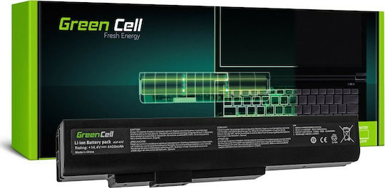 Green Cell Compatible Laptop Battery for MSI Akoya A6400 CR640 CX640 with 4400mAh