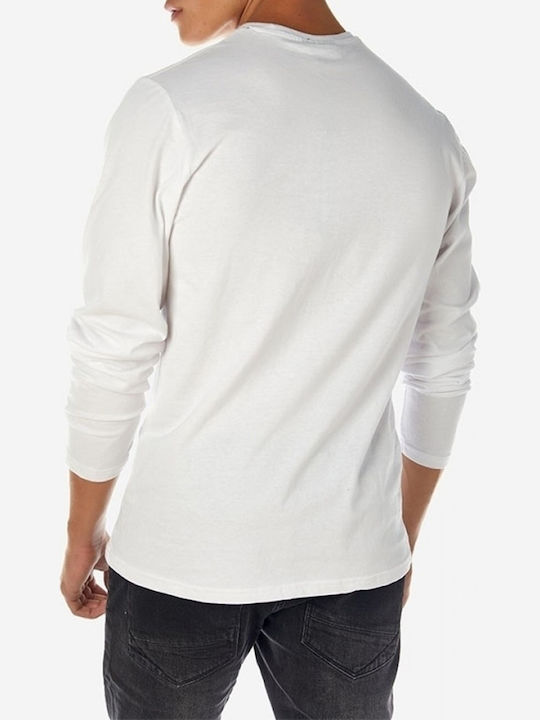 Camaro Men's Long Sleeve Blouse White