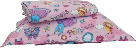 Borea Double Sided Baby Quilt Princess P-23 110x140cm Pink 034101111034