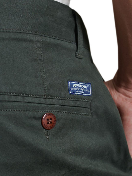 Παντελόνι Chino Ελαστικό σε Slim Εφαρμογή Χακί