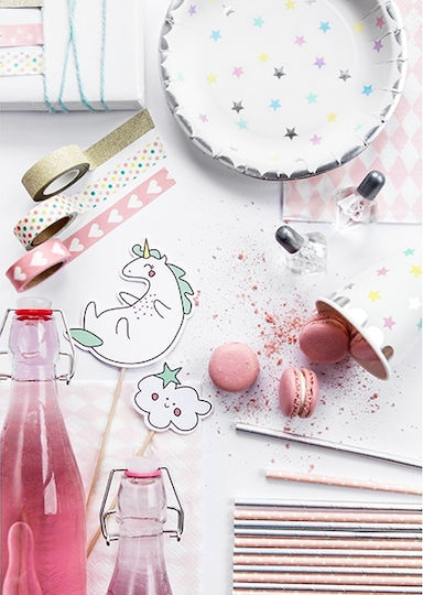 PartyDeco Plate for Party 6pcs