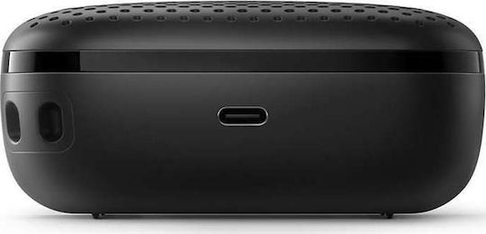 Philips TAS2505B Αδιάβροχο Ηχείο Bluetooth 3W με Διάρκεια Μπαταρίας έως 10 ώρες Μαύρο