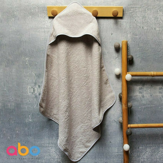 abo Baby-Badetuch mit Kapuzen 75x75cm