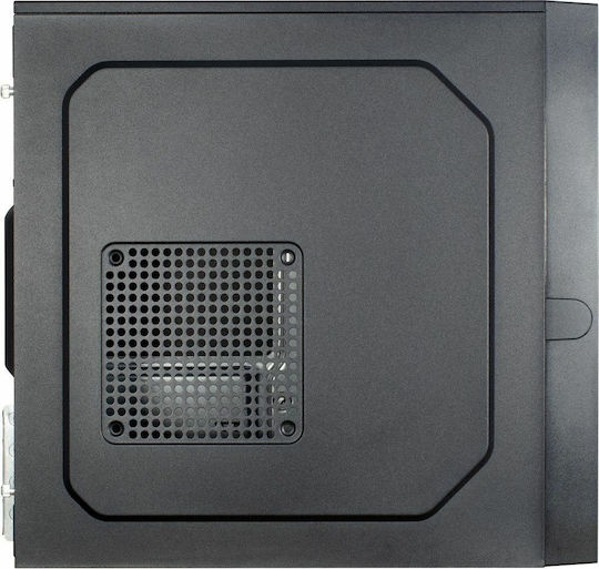 Inter-Tech 6502 Romea Micro Tower Κουτί Υπολογιστή Μαύρο