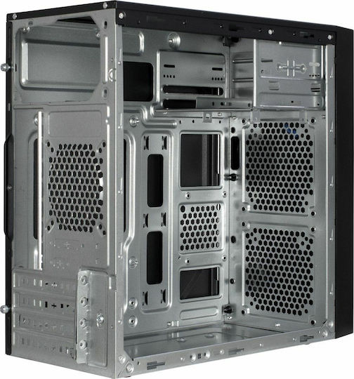 Inter-Tech 6502 Romea Micro Tower Κουτί Υπολογιστή Μαύρο
