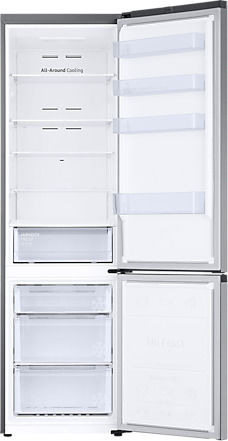 Samsung Combină frigorifică 390lt NoFrost Î203xL59.5xA65.8cm. Inox RB38T600DSA/EF